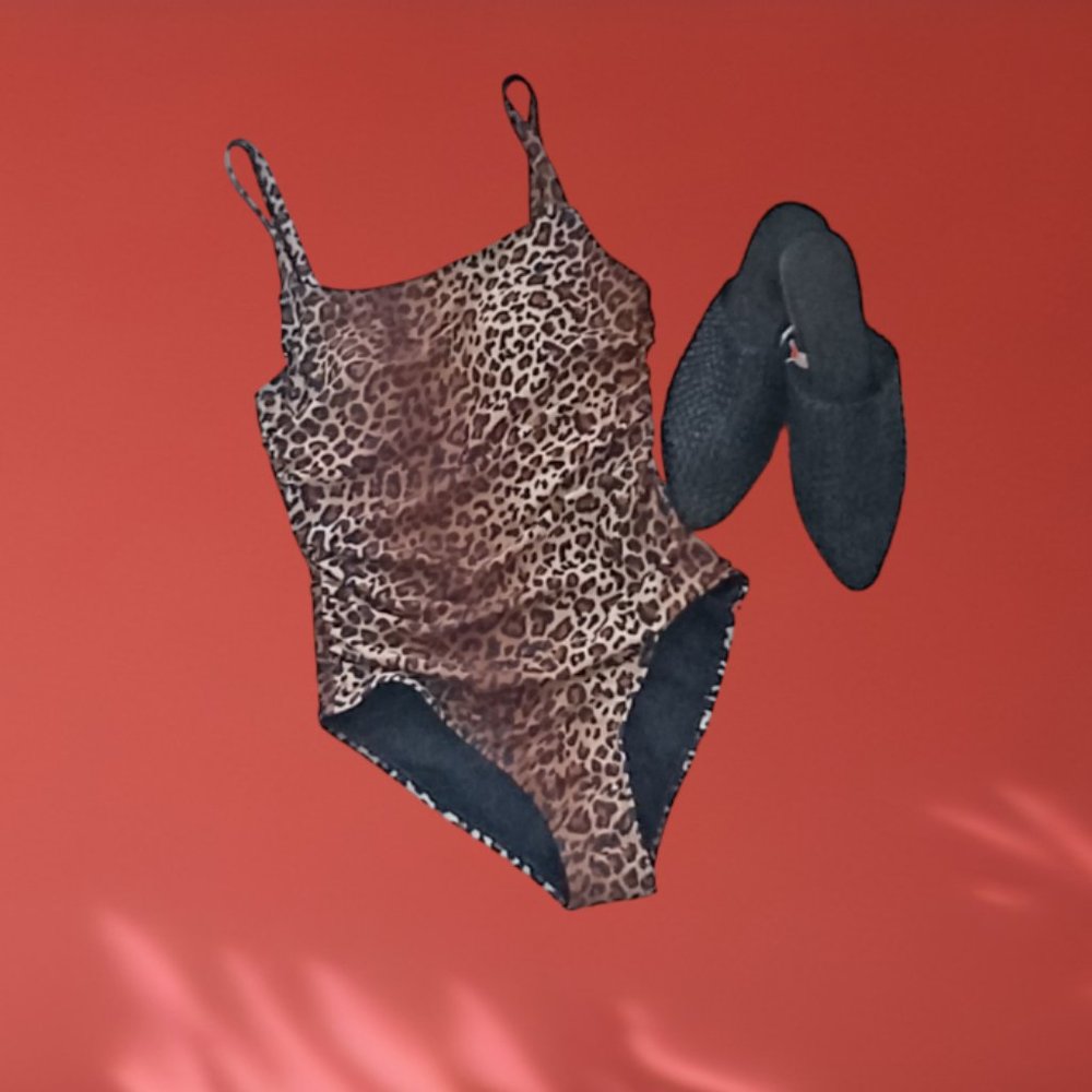 CATHERINE MALANDRINO LEOPARD SWIMSUIT